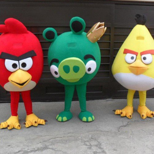 los angry birds contratar infantiles