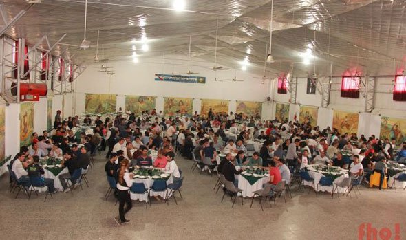 Los Rebos en el festejo del Dia del Papelero en Zarate