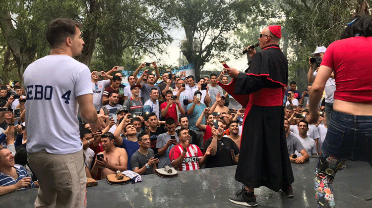 Los Rebos y Cumbia Papal en fin en año UTA