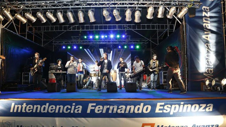 Los Totora – inauguración Plaza San Martín en San Justo