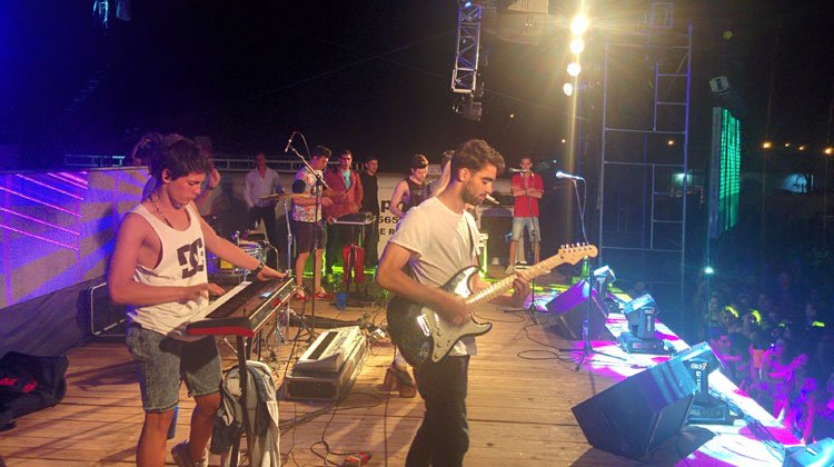 Migrantes en el Villa Fest, Villa del Rosario