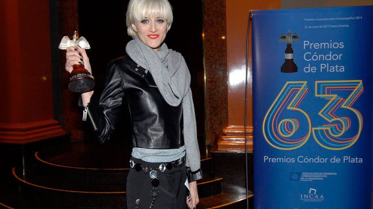 Mónica Antonópulos - Premios Cóndor de Plata 2015