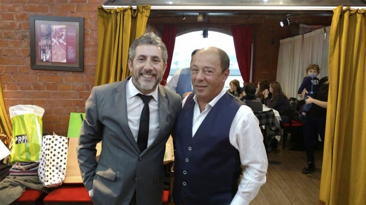 Alejandro Gardinetti en cumpleaños de 50