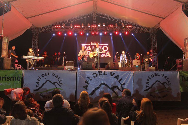 Mega recital de Palito Ortega en Tafí del Valle