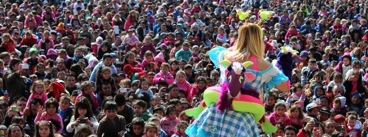 Panam en el Día del Niño de la UOCRA