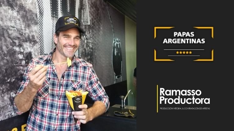 Hernán Drago inauguración de Papas Argentinas