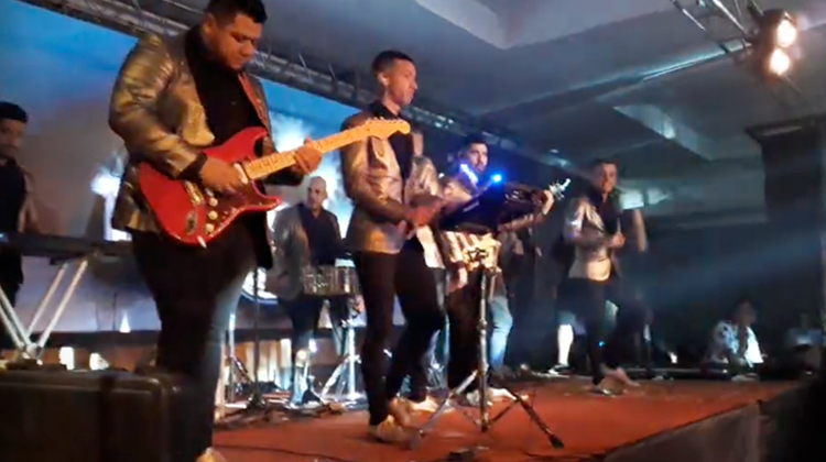 Rodrigo Tapari en Casino Platinum, Chaco
